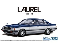 Aoshima Nissan Laurel C31 1982 1/24 plastikinis surenkamas modelis 06214