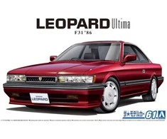 Aoshima Nissan Leopard UF31 3.0 Ultima '86 1/24 plastikinis modelis 06109
