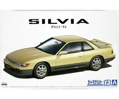Aoshima Nissan Silvia PS13 K's Dia 1991 plastikinis 1/24 rinkinys