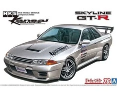 Aoshima Nissan Skyline GT-R R32 HKS Kansai 1/24 surinkimo rinkinys