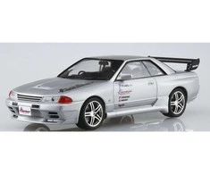 Aoshima Nissan Skyline GT-R R32 HKS Kansai 1/24 surinkimo rinkinys