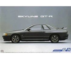 Aoshima Nissan Skyline GT‑R R32 ’89 1/24 plastikinis surinkimo rinkinys