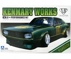 Aoshima Nissan Skyline Kenmary LB Performance surenkamas modelis 1/24