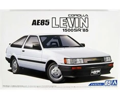 Aoshima Toyota AE85 Corolla Levin 1500SR ’85 1/24 surenkamas modelis
