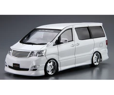 Aoshima Toyota Alphard 2005 Silk Blaze 1/24 surinkimo rinkinys MNH/ANH10 15W
