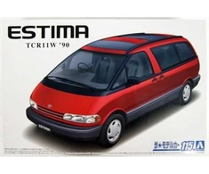 Aoshima Toyota Estima TCR11W 1990 1/24 plastikinis surenkamas rinkinys