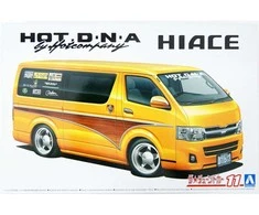 Aoshima Toyota Hiace 2012 TRH200V 1/24 plastikinis surenkamas modelis