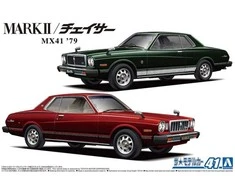 Aoshima Toyota Mark II/Chaser MX41 1979 1/24 surenkamas modelis