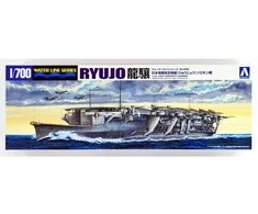 Aoshima Vanduo Line: japonų lėktuvnešis Ryūjō Renewal ver., 1/700 (06736)