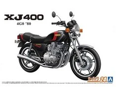 Aoshima Yamaha XJ400 4G0 1980 1/12 plastikinis surenkamas modelis 06367