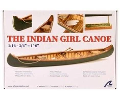 Artesania Latina Indian Girl kanoja 1:16 medinis surenkamas modelis
