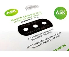 ASK - Art Scale Kit ASK spindulio pjūklas 100/65, itin smulkūs asimetriniai dantys
