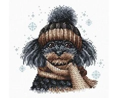 Ava Stitch Pudelis – siuvinėjimo kryželiu rinkinys AVA-P039
