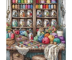 Ava Stitch Siuvimo kambarys kryželiu siuvinėjimo rinkinys AVA-P022