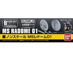 Bandai Builders Parts HD MS Radome 01 radaro kupolų detalės 62858