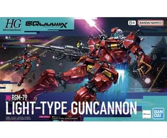 Bandai Gunpla Guncannon Light Type 1/144 – surenkamas modelis