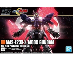 Bandai Gunpla modelis HGUC Moon Gundam AMS-123X-X 1/144 55332