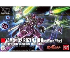 Bandai HGUC Gundam Unicorn Rozen Zulu 1/144 plastikinis modelis