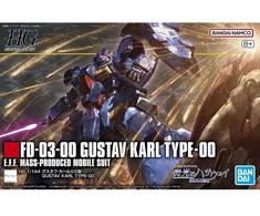 Bandai HGUC Gunpla Gustav Karl Type-00 Hathaway 1/144 surenkamas modelis