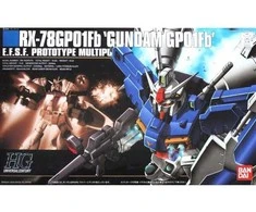 Bandai HGUC RX-78GP01Fb Gundam GP01Fb 1/144 plastikinis modelis