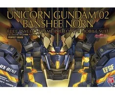 Bandai PG Unicorn Gundam 02 Banshee Norn 1/60 – Gunpla rinkinys