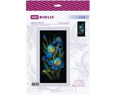 Beautiful Irises. Siuvinėjimo rinkinys iš RIOLIS Nr.: 2346