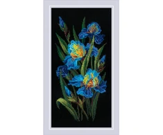 Beautiful Irises. Siuvinėjimo rinkinys iš RIOLIS Nr.: 2346