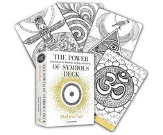 Beyond Words Simbolių Galia: spalvinamos orakulo kortos meditacijai (41 korta)