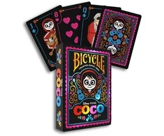 Bicycle Disney Coco kortos – holografinė dėžutė, pokeriui, kolekcionieriams