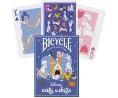 Bicycle Disney Šunys ir Katės žaidimo kortos – šeimai, pokeriui, kolekcijai