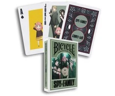 Bicycle Spy x Family žaidimo kortos – anime gerbėjams, kolekcinė kaladė
