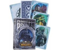 Bicycle World of Warcraft Cards: The Lich King žaidimo kortos