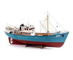 Billing Boats Nordkap medinis tralerio laivo modelis, surenkamas laivų maketas