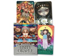 Blue Angel Mėlyna Angel Unity Oracle orakulo kortos su anglišku gidu, 50 kortų, Mėlyna Angel