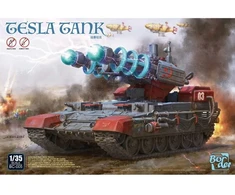 Border Model Border Tesla tankas Raudona Alert 2 1/35 plastikinis modelis