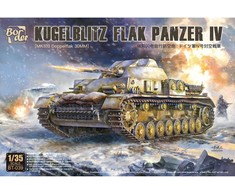 Border Model Kugelblitz Flak Panzer IV 1/35 plastikinis tanko modelis Border