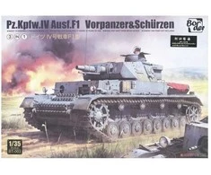 Border Model Pz.Kpfw. IV Ausf. F1 1/35 plastikinis surinkimo rinkinys BT-003