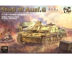 Border Model StuG III Ausf. G ankstyvas, pilnas interjeras 1/35 (BT-052)