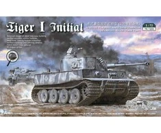 Border Model Tiger I ankstyvasis 1/72 surenkamas plastikinis tanko modelis 7205