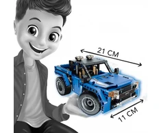 Buki France RC 4x4 visureigio konstruktorius 353 det. su nuotoliniu valdymu 2,4 GHz