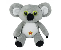 Buki France Šviečianti pliušinė koala-lampa kūdikiams, su laikmačiu, 38 cm