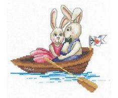 Bunnies My Darling SANZ-37 - siuvinėjimo rinkinys iš Andriana