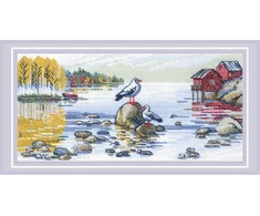 By the Lake. Siuvinėjimo rinkinys iš RIOLIS Nr.: 2328