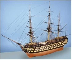 Caldercraft Uk Caldercraft HMS Victory 1/72 – medinis burlaivio surinkimo rinkinys (9014)