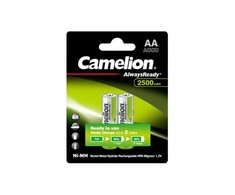 Camelion AlwaysReady AA 2500mAh įkraunamos baterijos, 2 vnt.