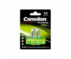 Camelion AlwaysReady AA 2500mAh įkraunamos baterijos, 2 vnt.