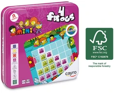 Cayro kelioninis žaidimas „4 Frogs“, 2 žaid., nuo 4 m.