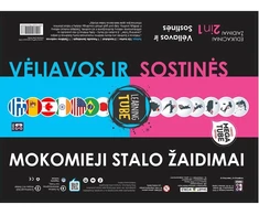 Chalk &amp; Chuckles, Learning Tube Mokomieji kortų žaidimai: Pasaulio vėliavos ir sostinės (lietuvių k.)