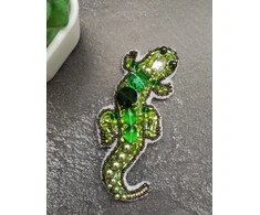 Charivna Mit Karoliukų siuvinėjimo rinkinys sagė „Driežas“ Crystal Art