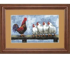 Charivna Mit Siuvinėjimo kryželiu rinkinys „Haremas“, Aida 16, 26×15 cm, Ukraina